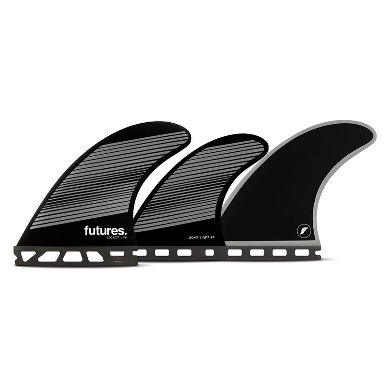 Futures Fins F6 Legacy Series Honeycomb Tri Quad Fin Set