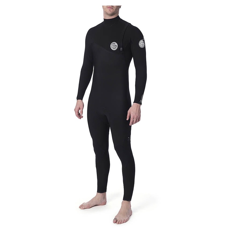 Rip Curl Flash Bomb 5/3mm Zip Free Wetsuit – Black