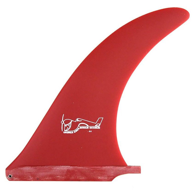 True Ames Greenough 4-A Fin 7″ – Solid Red