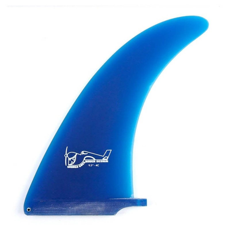 True Ames Greenough 4-C Fin 9.5″ – Blue
