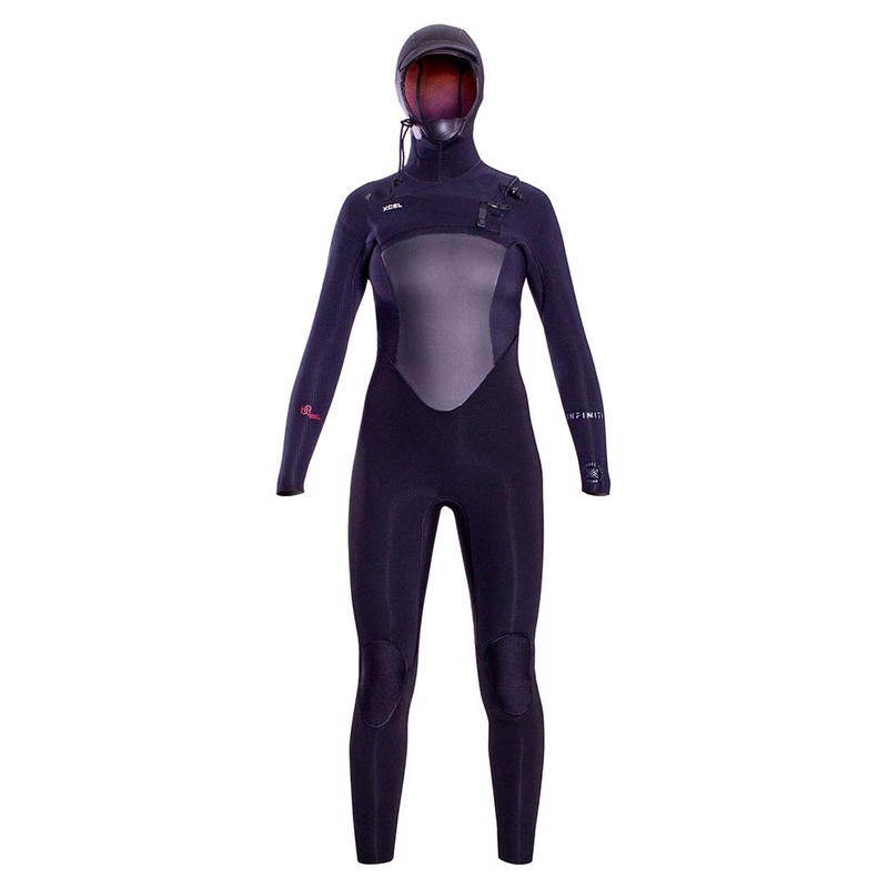Xcel Women’s Infiniti X2 6/5mm Hooded Wetsuit – Black