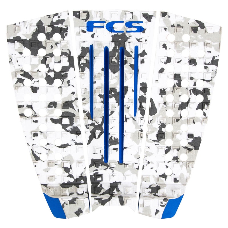 FCS Julian Wilson Deck Pad – Grey Camo/Cobalt