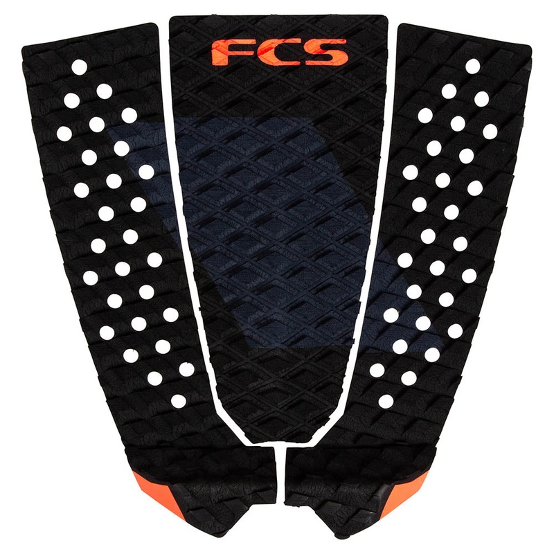 FCS Toledo 3 Piece Deck Pad – Black