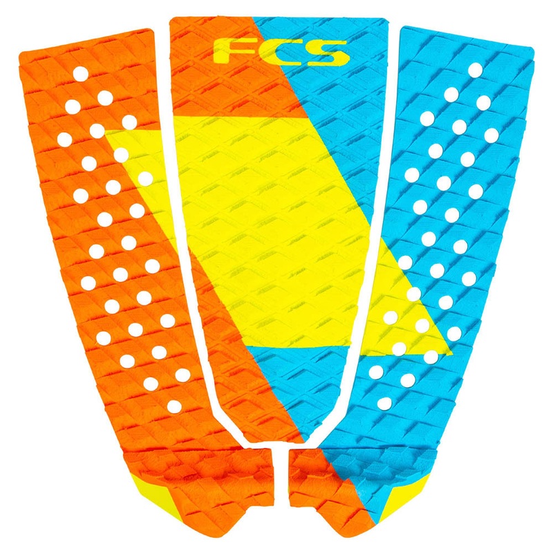 FCS Toledo 3 Piece Deck Pad – Tropic Punch