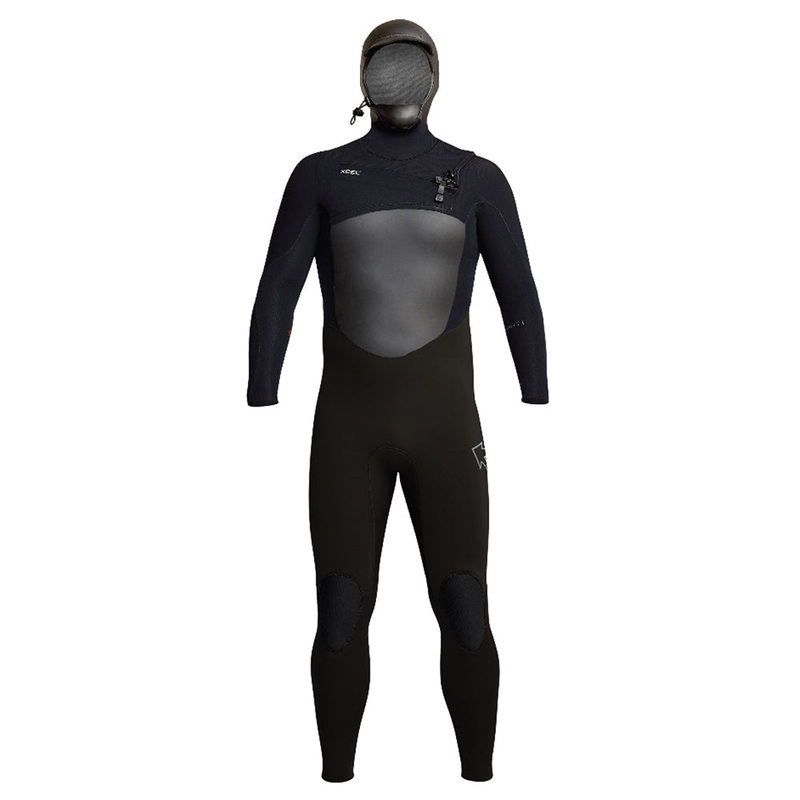 Xcel Men’s Infiniti X2 6/5mm Hooded Wetsuit – Black
