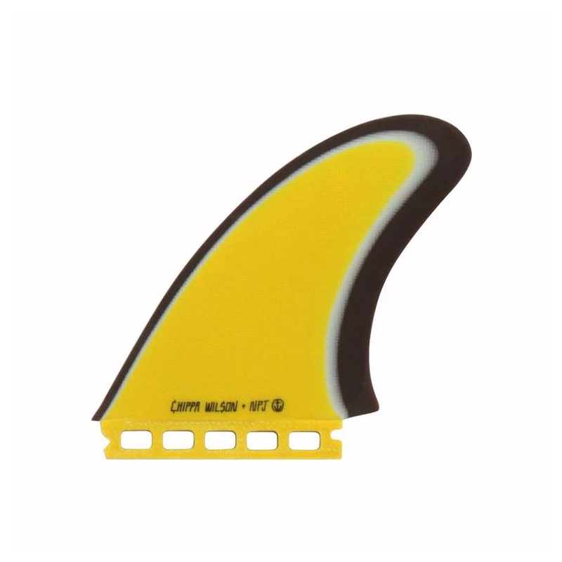 Captain Fin Co. Chippa Wilson + NPJ Twin 2+1 Futures – Yellow