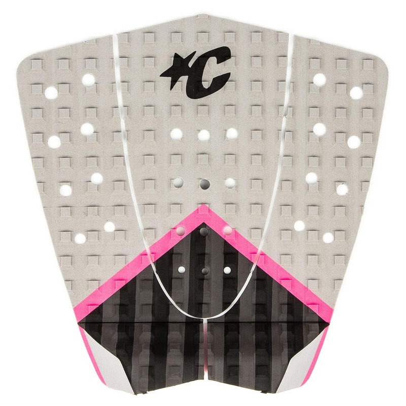 Creatures of Leisure Steph Gilmore 3 Piece Tail Pad – Grey/Charcoal