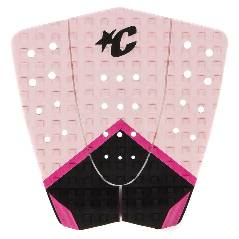 Creatures of Leisure Steph Gilmore 3 Piece Tail Pad – Pink