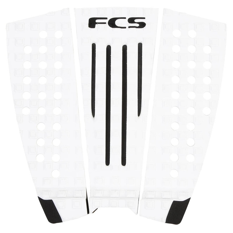 FCS Julian Wilson Deck Pad – White/Black