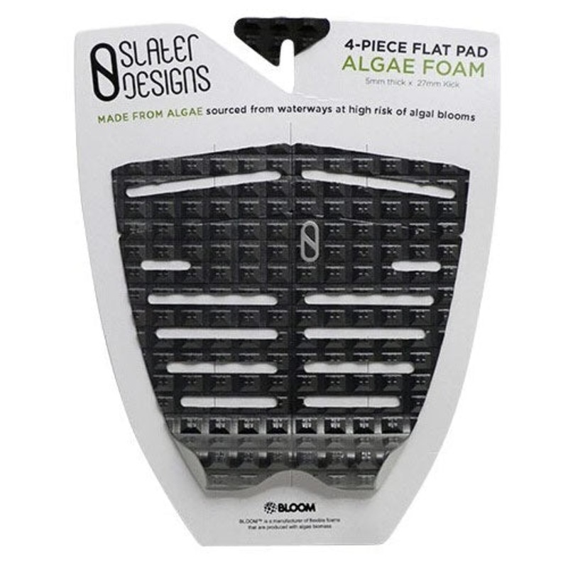 Firewire Slater Designs 4 Piece Flat Tail Pad – Black/Grey