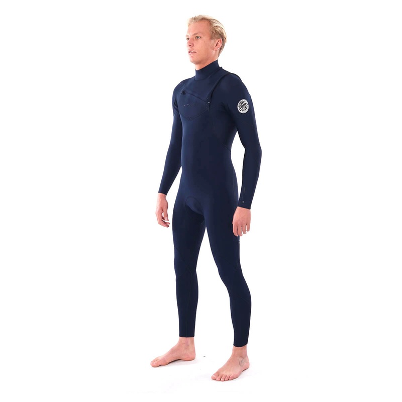 Rip Curl Dawn Patrol Performance 3/2mm Chest Zip Wetsuit – Navy