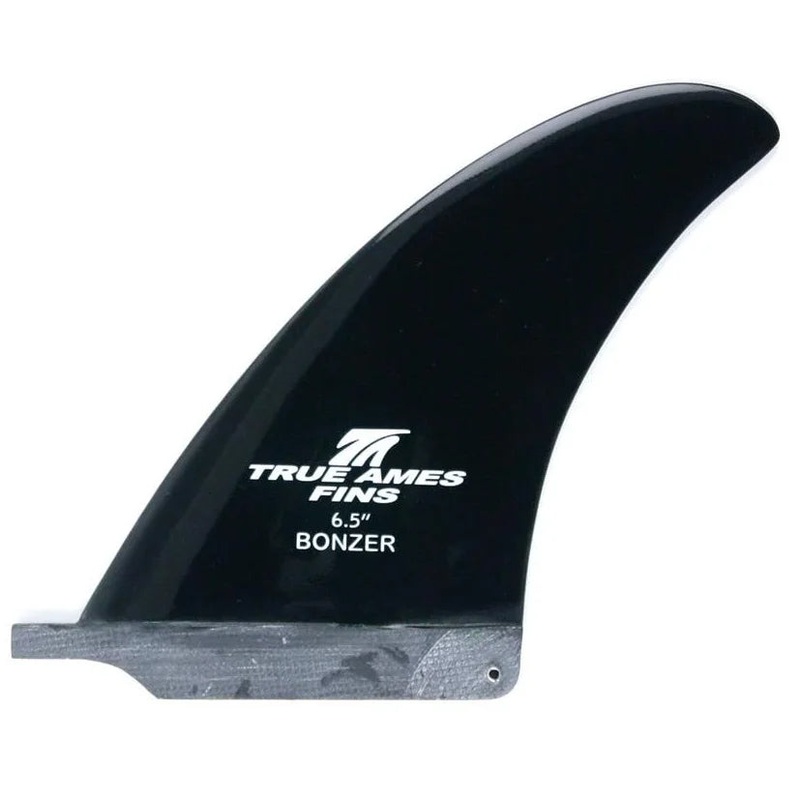 True Ames Bonzer Longboard Fin 6.5″ – Black