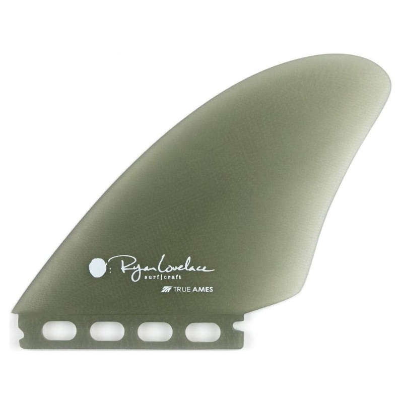 True Ames Lovelace Piggyback Keel Twin Fin Set – Smoke