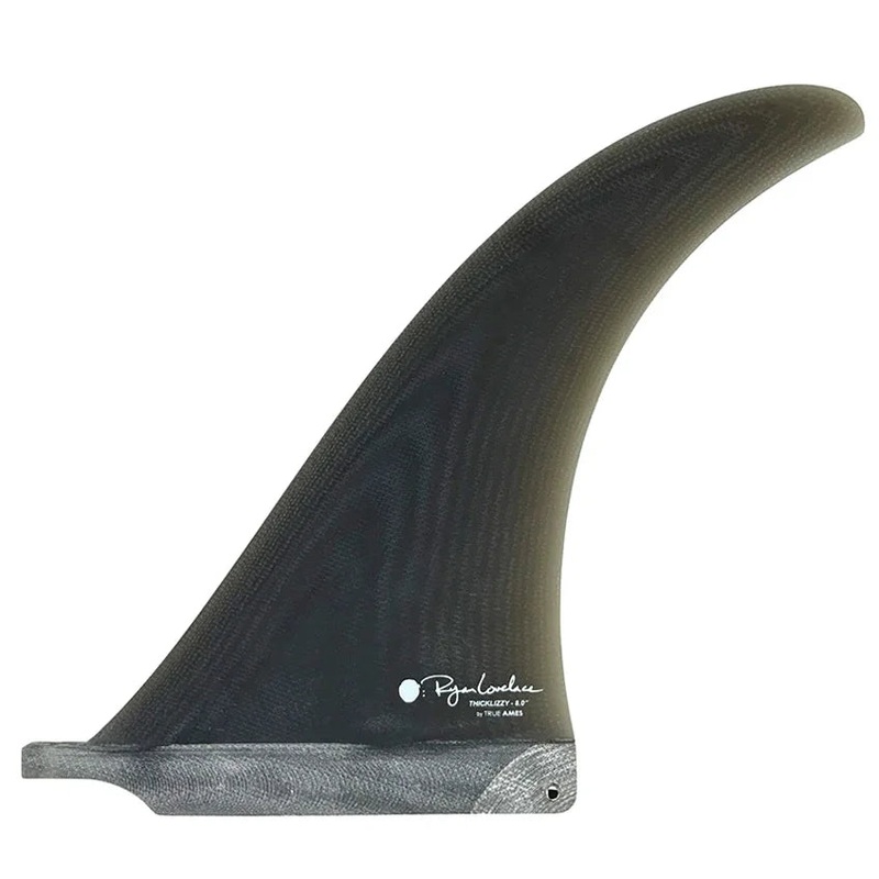 True Ames Lovelace Thick Lizzy Fin – Smoke