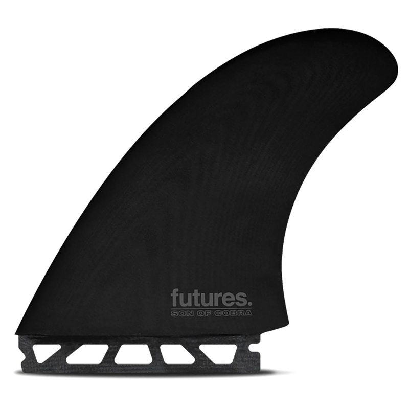 Futures Fins Son of Cobra Twin Fins – Black
