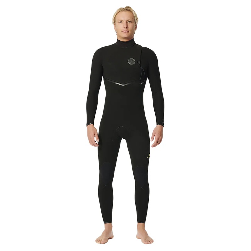 Rip Curl E Bomb 3/2mm Mens Zip Free Wetsuit – Black 2025