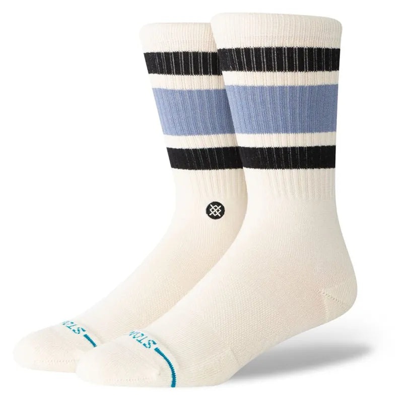 Stance Socks Boyd St Crew Socks – Stone Blue