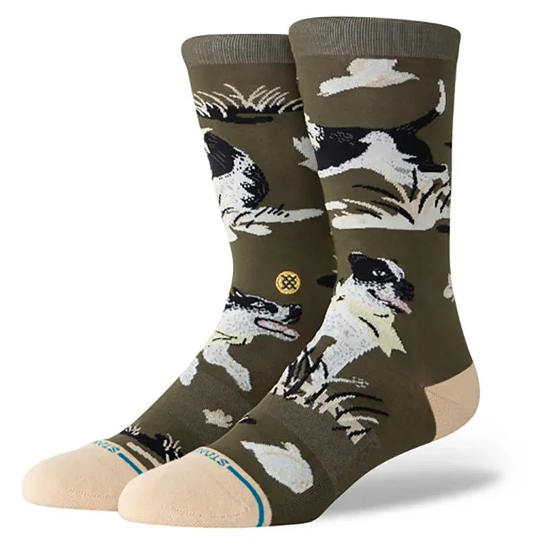 Stance Socks Ishod Crew – Dark Green