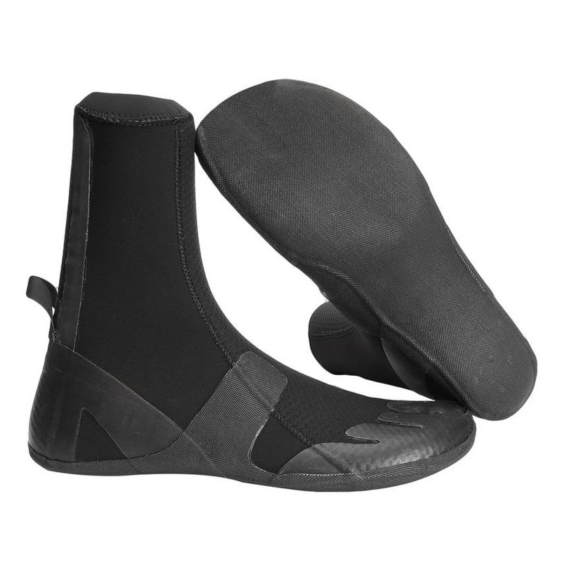 Vissla High Seas 5mm Round Toe Boot – Black