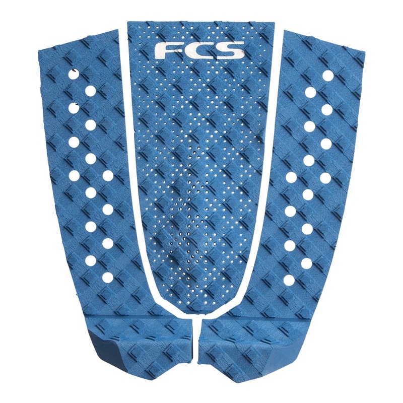 FCS T-3 Eco Deck Pad – Pacific Blue