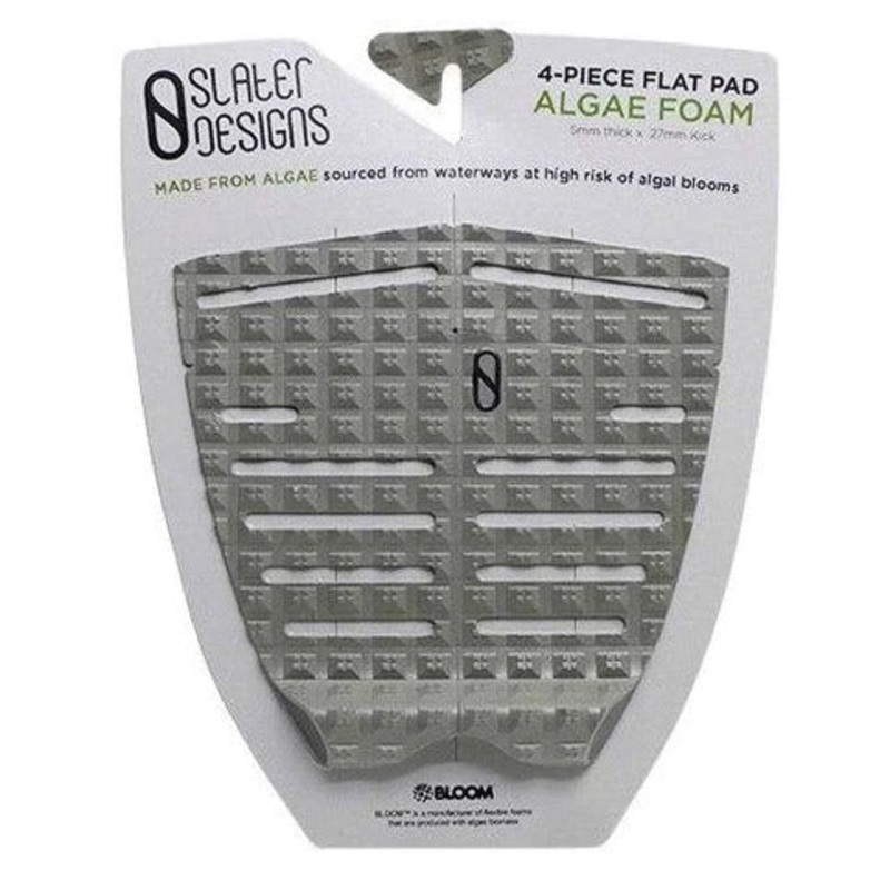 Firewire Slater Designs 4 Piece Flat Tail Pad – Grey/Black