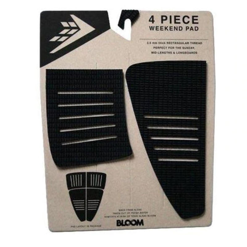 Firewire Weekend 4 Piece Deck Pad – Black