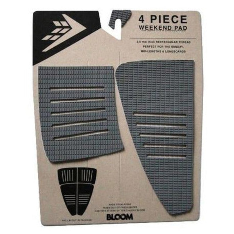 Firewire Weekend 4 Piece Deck Pad – Charcoal