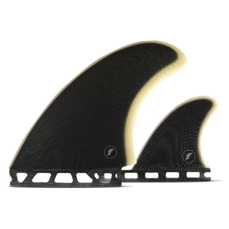 Futures Fins Pukas AL Fibreglass Twin with Trailer Fin Set