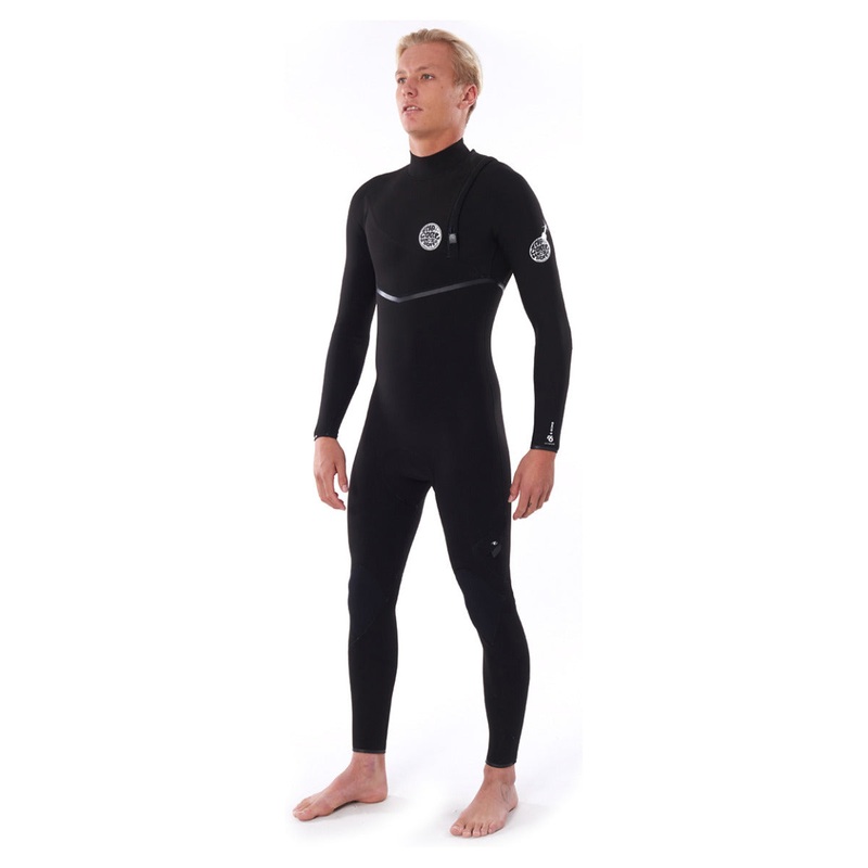 Rip Curl E Bomb 3/2mm Zip Free E6 Wetsuit – Black