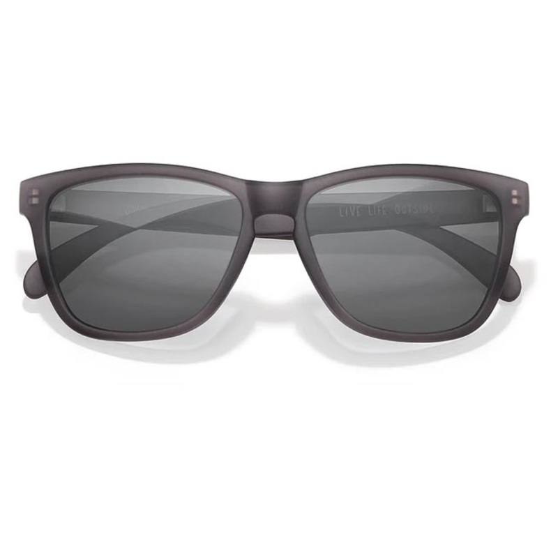 Sunski Headland Polarized Sunglasses – Grey Black