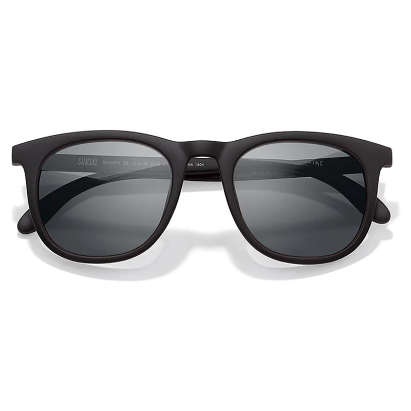 Sunski Seacliff Polarized Sunglasses – Black Slate