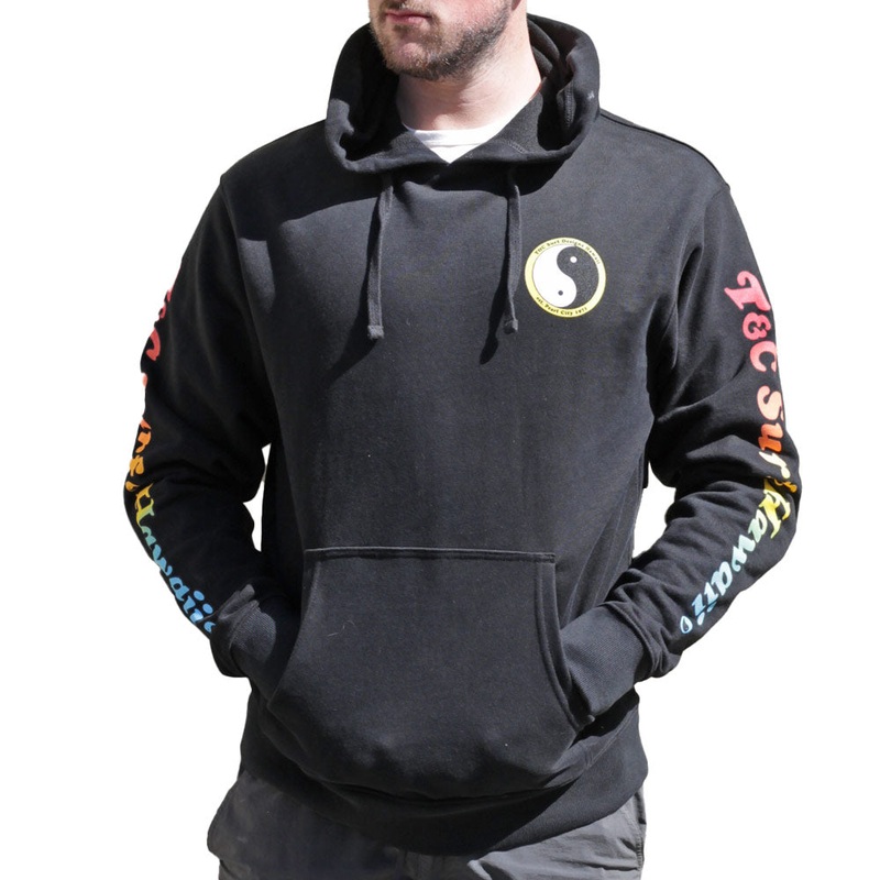 Town & Country Set Rail Hooded Fleece – Black
