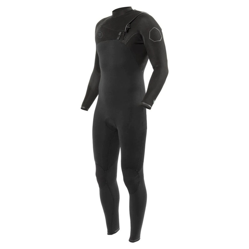 Vissla High Seas II 3/2mm Chest Zip Wetsuit – Stealth