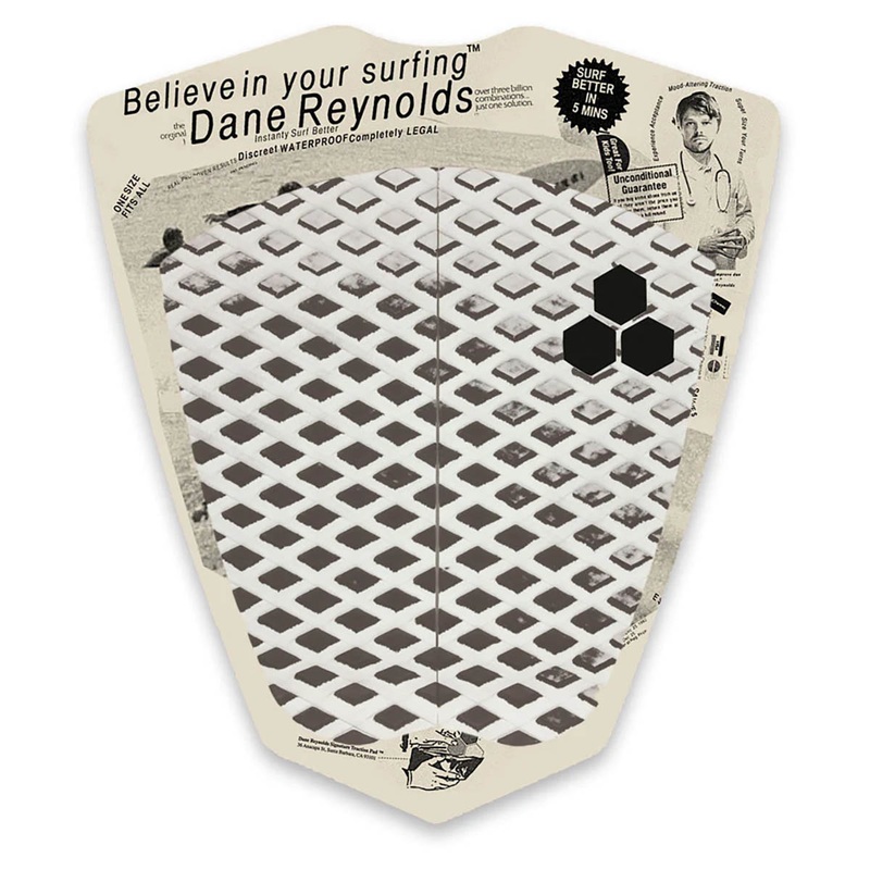Channel Islands Dane Reynolds 2 Piece Flat Pad – Black/White