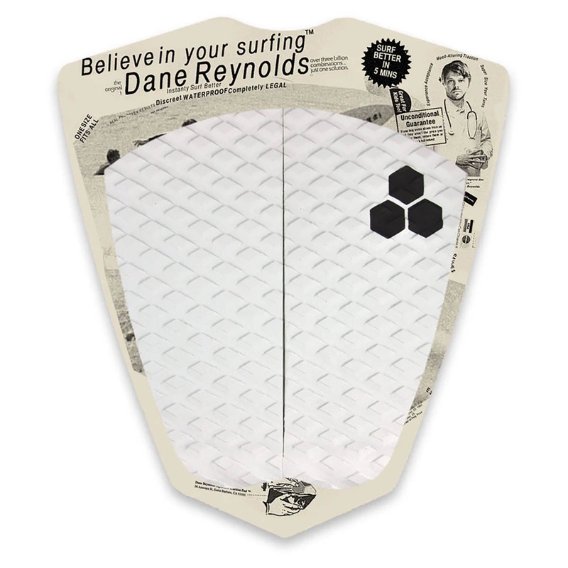 Channel Islands Dane Reynolds 2 Piece Flat Pad – White