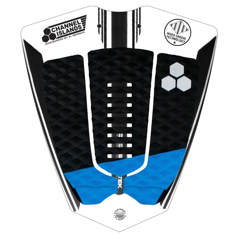 Channel Islands Mixed Groove 3 Piece Pad – Black/Blue