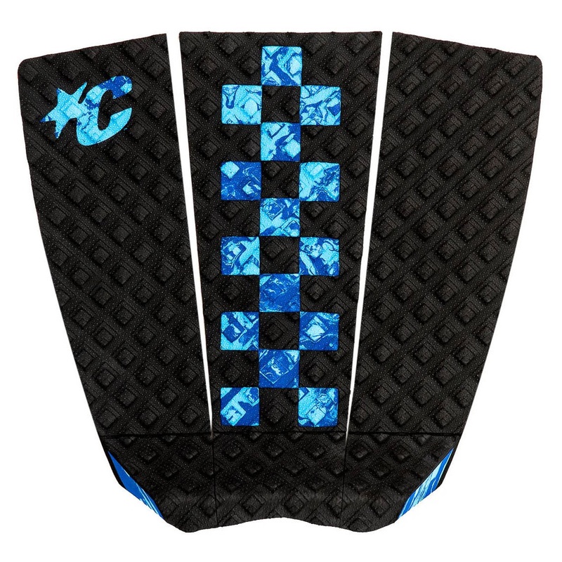 Creatures of Leisure Jack Freestone Lite Performance Tail Pad – Black Cyan Royal Swirl Chex