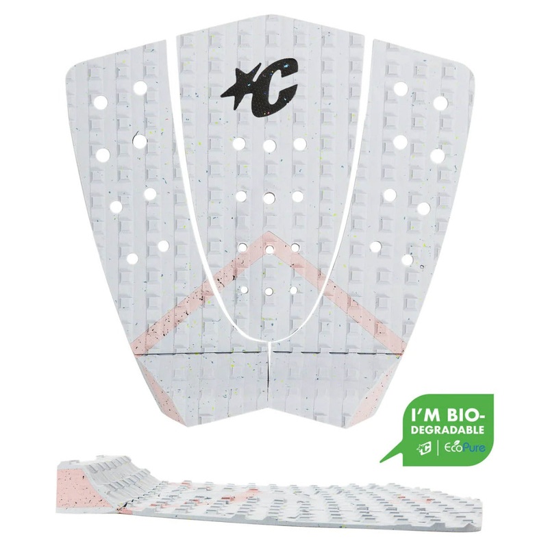 Creatures of Leisure Stephanie Gilmore EcoPure Tail Pad – Platinum Eco Dirty Pink