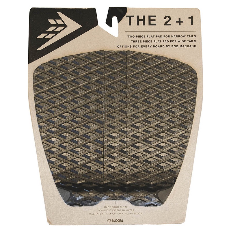 Firewire 2+1 Flat Traction Pad – Black/Charcoal