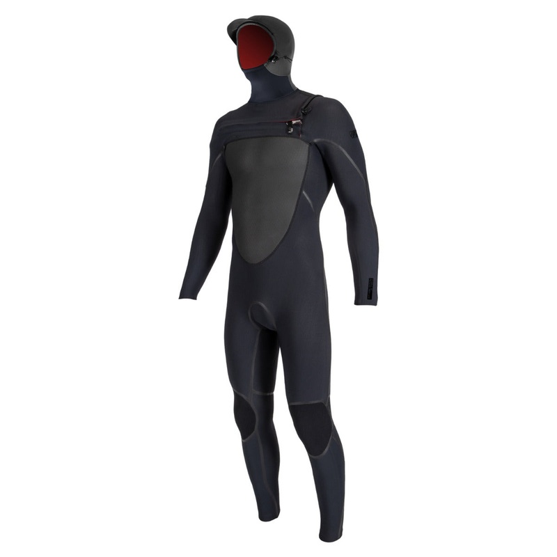 O’Neill Men’s Psycho Tech F.U.Z.E. 6/4+mm Hooded Wetsuit – A00