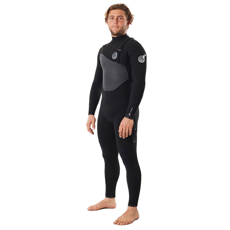 Rip Curl Flashbomb 5/3mm Chest Zip Wetsuit – Black