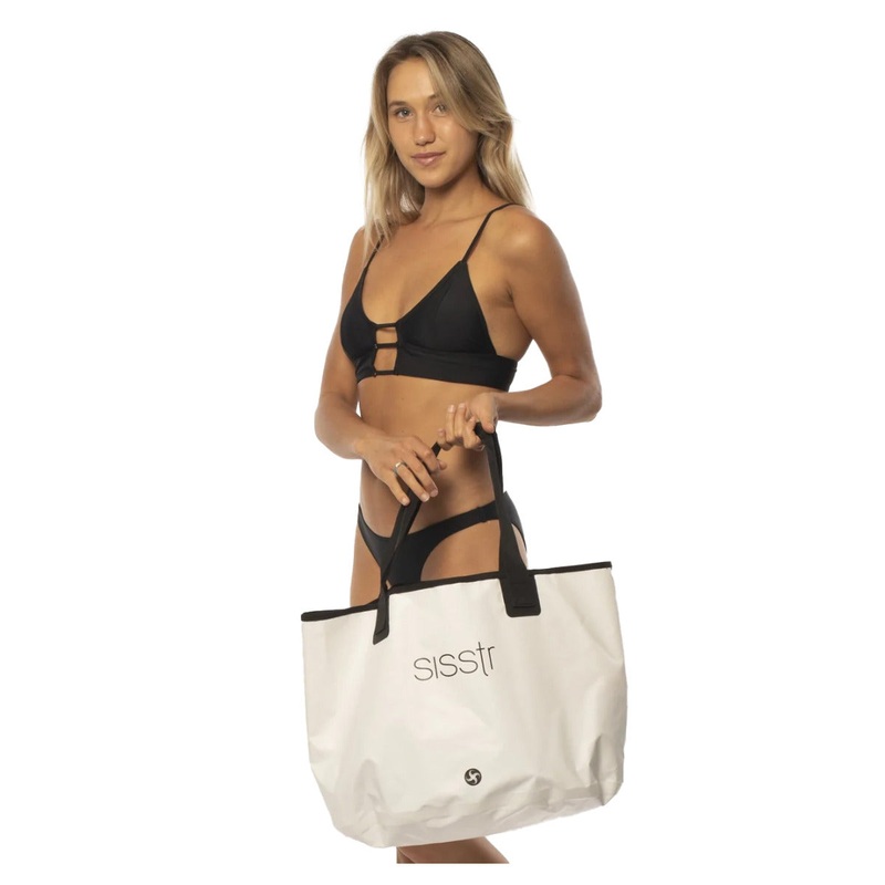 Sisstrevolution Dune Wet Dry Tote – White