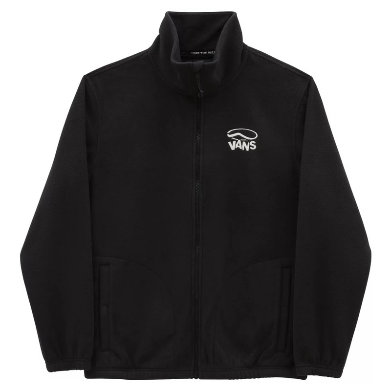 Vans Polar Fleece Front Zip – Black