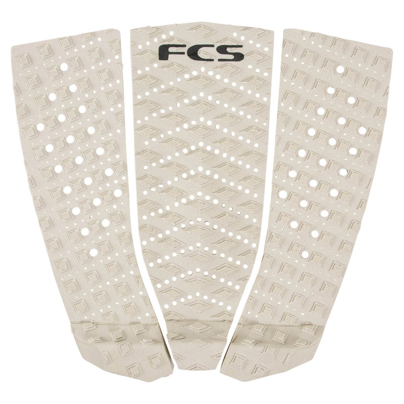 FCS T-3 Wide Eco Deck Pad – Warm Grey