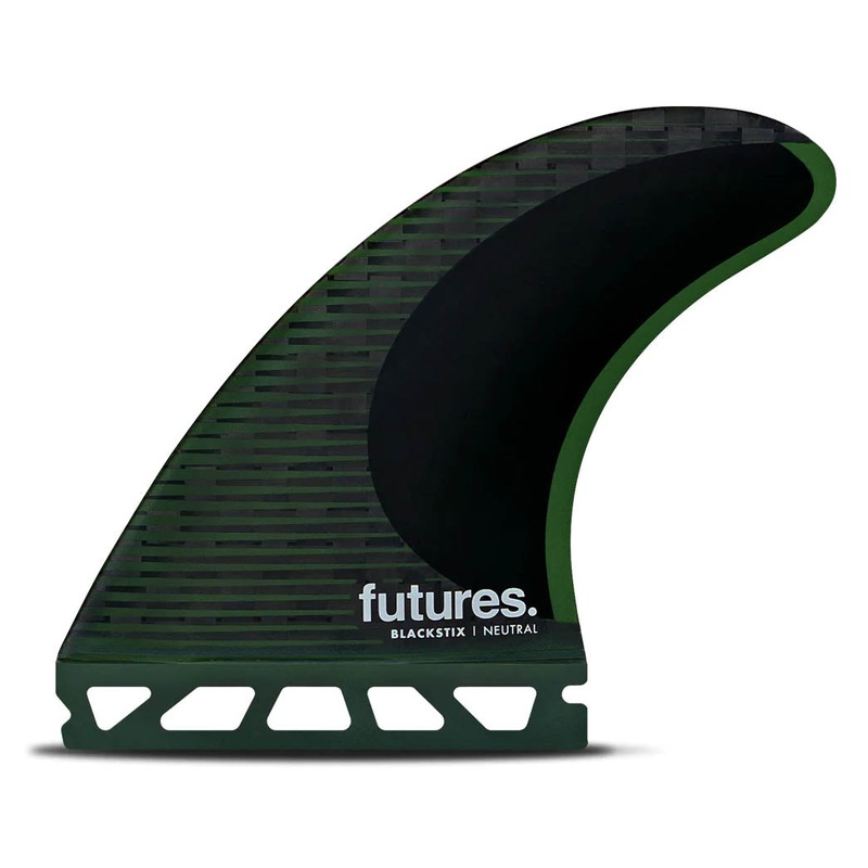 Futures Fins F8 Blackstix Tri Fin Set – Large