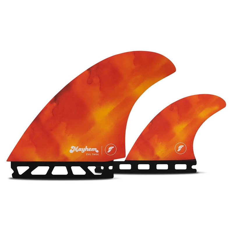 Futures Fins Mayhem Evil Twin +1 Honeycomb – Medium