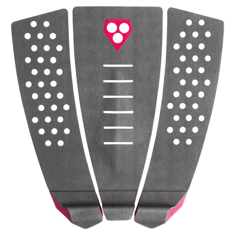 Gorilla Skinny Three Deck Pad – Charcoal/Red Plum