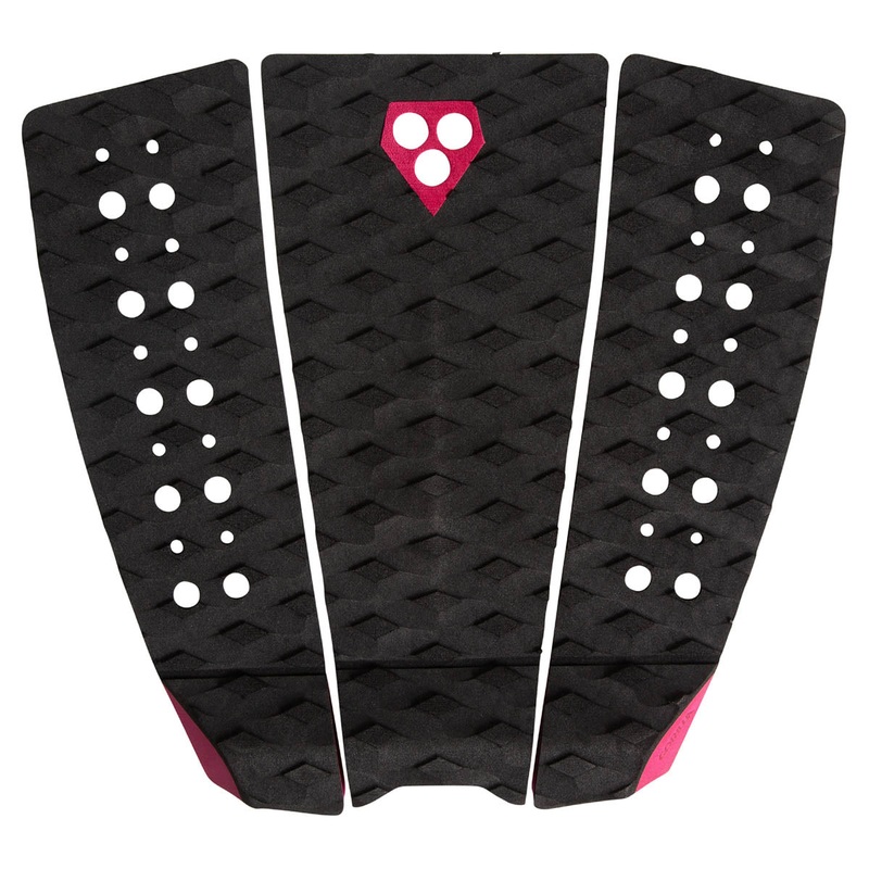 Gorilla Phat Three Deck Pad – Black/Red Plum
