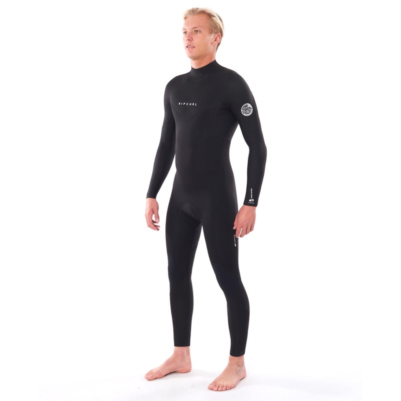 Rip Curl Dawn Patrol 5/3mm Back Zip Wetsuit – Black