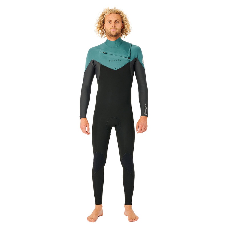 Rip Curl Dawn Patrol Performance 3/2mm Chest Zip Wetsuit – Muted Green